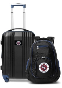 New England Revolution Navy Blue 2-Piece Premium Set Luggage