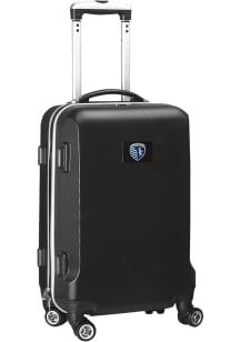 Sporting Kansas City Black 20in Hard Shell Carry On Luggage