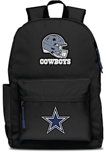 Dallas Cowboys Black 2 Logo Campus Backpack