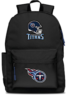 Tennessee Titans Black 2 Logo Campus Backpack