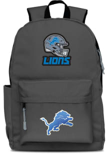 Detroit Lions Grey 2 Logo Campus Backpack