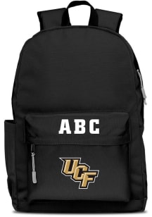 UCF Knights Black Personalized Monogram Campus Backpack