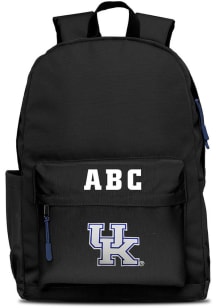 Kentucky Wildcats Black Personalized Monogram Campus Backpack