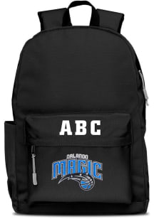Orlando Magic Black Personalized Monogram Campus Backpack