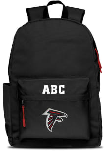 Atlanta Falcons Black Personalized Monogram Campus Backpack