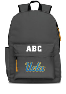 UCLA Bruins Grey Personalized Monogram Campus Backpack