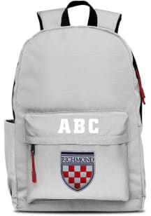 Richmond Spiders Grey Personalized Monogram Campus Backpack