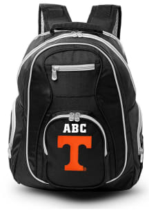Tennessee Volunteers Black Personalized Monogram Premium Backpack