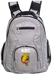 Ferris State Bulldogs Grey Personalized Monogram Premium Backpack