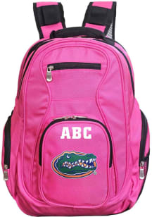 Florida Gators Pink Personalized Monogram Premium Backpack