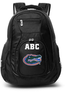Florida Gators Black Personalized Monogram Premium Backpack