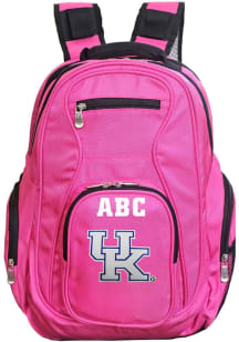 Kentucky Wildcats Pink Personalized Monogram Premium Backpack