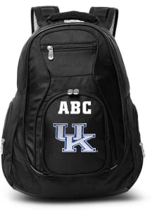 Kentucky Wildcats Black Personalized Monogram Premium Backpack