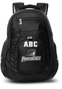 Providence Friars Black Personalized Monogram Premium Backpack
