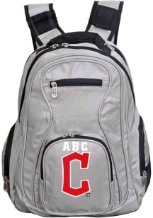 Cleveland Guardians Grey Personalized Monogram Premium Backpack