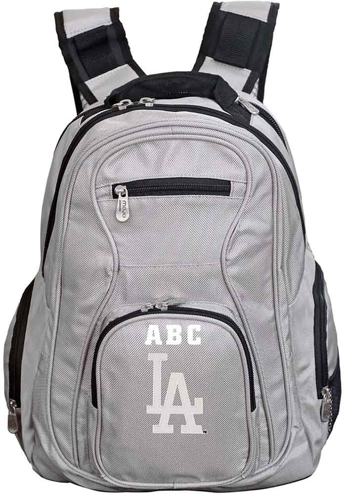 Los Angeles Dodgers GRAY Personalized Monogram Premium  display picture 1