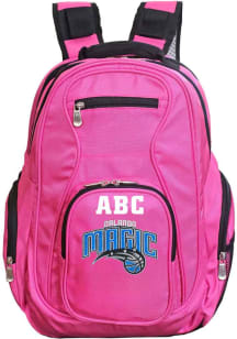 Orlando Magic Pink Personalized Monogram Premium Backpack