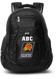 Phoenix Suns Black Personalized Monogram Premium Backpack