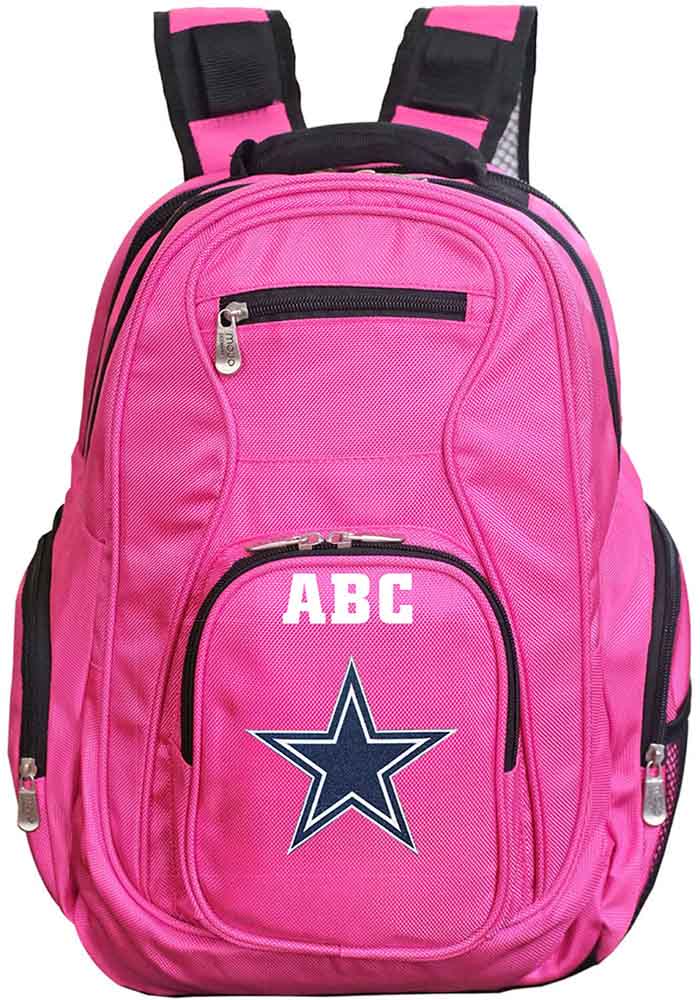 Dallas Cowboys PINK Personalized Monogram Premium Backpack - 1962486 Dallas Cowboys PINK Personalized Monogram Premium Backpack - 1962486