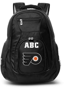 Philadelphia Flyers Black Personalized Monogram Premium Backpack