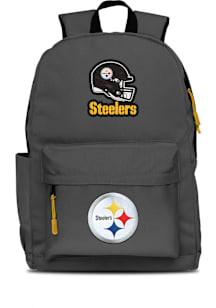 Pittsburgh Steelers Grey 2 Logo Campus Backpack