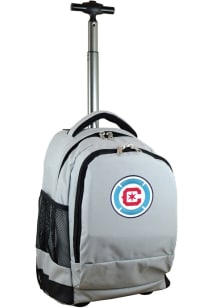 Chicago Fire Grey Wheeled Premium Backpack