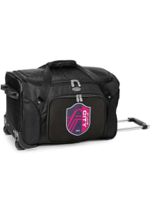St Louis City SC Black 22 Rolling Duffel Luggage