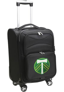 Portland Timbers Black 20 Softsided Spinner Luggage