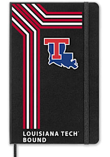 Louisiana Tech Bulldogs School Bound team logo Notebook and Folder - Black
