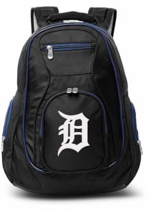 Mojo Detroit Tigers Black 19 Laptop Blue Trim Backpack