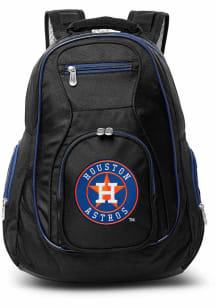 Mojo Houston Astros Black 19 Laptop Blue Trim Backpack