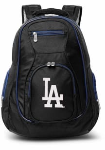 Mojo Los Angeles Dodgers Black 19 Laptop Blue Trim Backpack