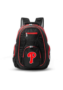 Mojo Philadelphia Phillies Black 19 Laptop Red Trim Backpack