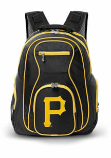 Pittsburgh Pirates Black 19 Laptop Yellow Trim Backpack