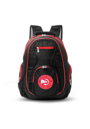 Atlanta Hawks Black 19 Laptop Red Trim Backpack