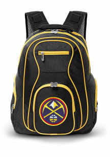 Mojo Denver Nuggets Black 19 Laptop Yellow Trim Backpack