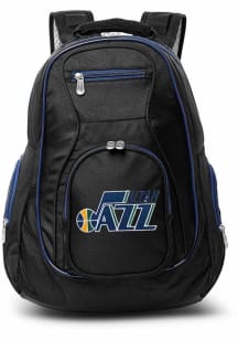 Mojo Utah Jazz Black 19 Laptop Blue Trim Backpack
