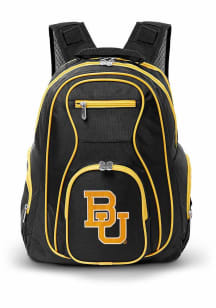 Mojo Baylor Bears Black 19 Laptop Yellow Trim Backpack