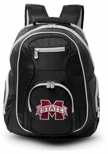 Mojo Mississippi State Bulldogs Black 19 Laptop Grey Trim Backpack