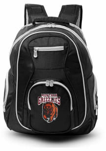 Mojo Montana Grizzlies Black 19 Laptop Grey Trim Backpack