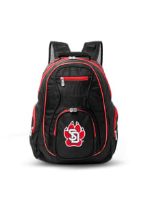 Mojo South Dakota Coyotes Black 19 Laptop Red Trim Backpack