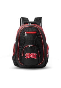 Mojo SMU Mustangs Black 19 Laptop Red Trim Backpack