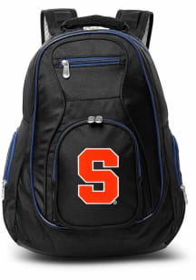 Mojo Syracuse Orange Black 19 Laptop Blue Trim Backpack