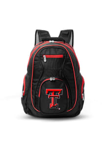 Mojo Texas Tech Red Raiders Black 19 Laptop Red Trim Backpack