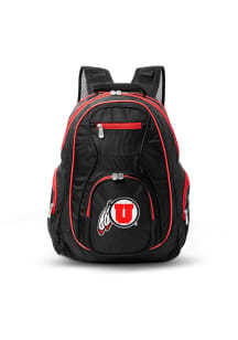Mojo Utah Utes Black 19 Laptop Red Trim Backpack