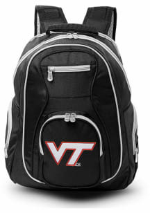 Mojo Virginia Tech Hokies Black 19 Laptop Grey Trim Backpack