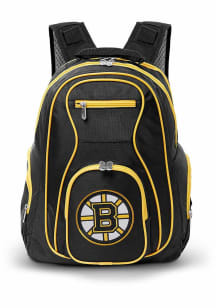 Mojo Boston Bruins Black 19 Laptop Yellow Trim Backpack