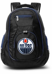 Mojo Edmonton Oilers Black 19 Laptop Blue Trim Backpack