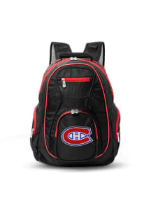 Mojo Montreal Canadiens Black 19 Laptop Red Trim Backpack