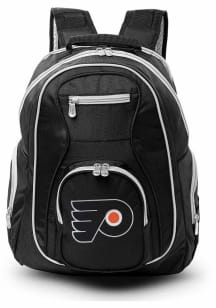 Mojo Philadelphia Flyers Black 19 Laptop Grey Trim Backpack